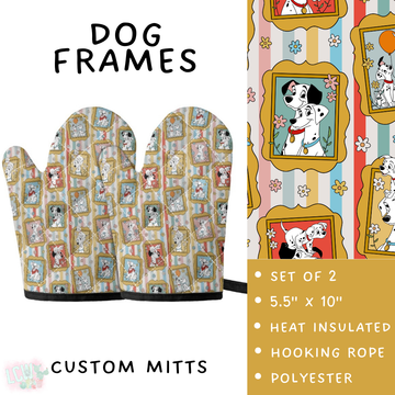 Batch #476 - Bake Off - Closes 1/16 - ETA early/mid March - Dog Frames Oven Mitts