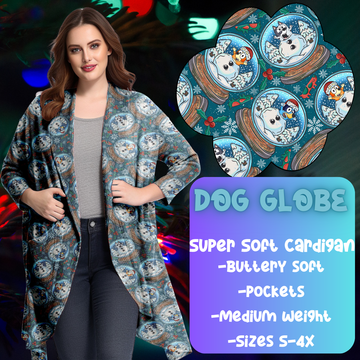 DOG GLOBE - B98 -SOFT CARDGIAN PREORDER CLOSING 9/22