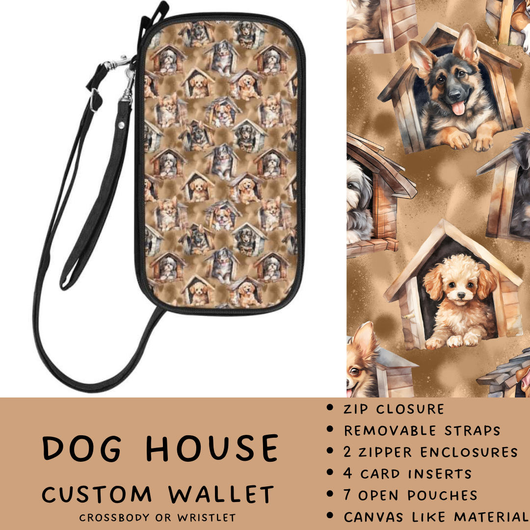 Batch #245 - The Crossbody Wallet - Closes 11/29 - ETA mid Jan - Dog House Crossbody Wallet