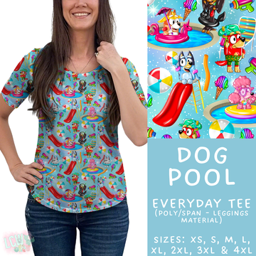 Batch #339 - Character Summer - Closes 5/15 - ETA mid July - Dog Pool Everyday Tee