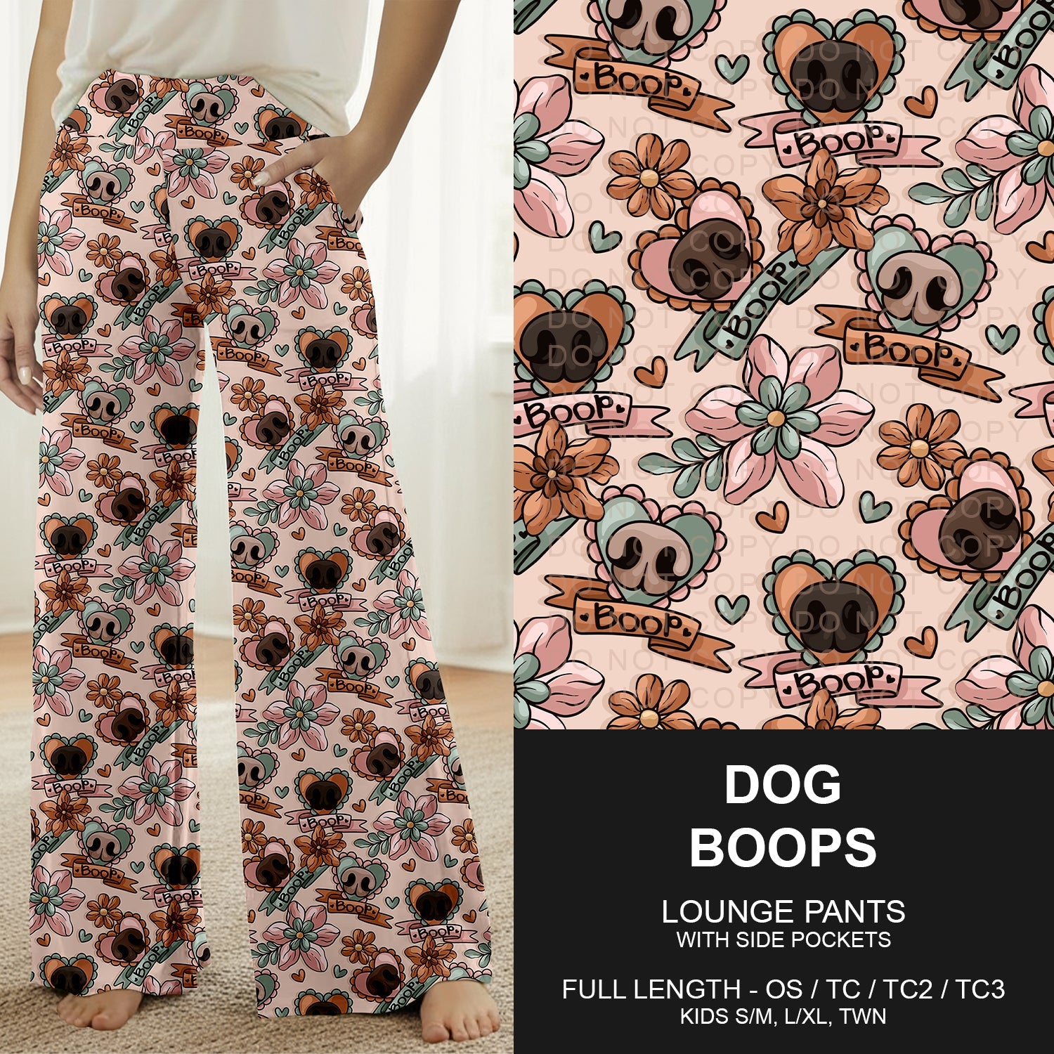 B265 - Preorder Dog Boops Lounge Pants (Closes 12/14. ETA mid Feb.)