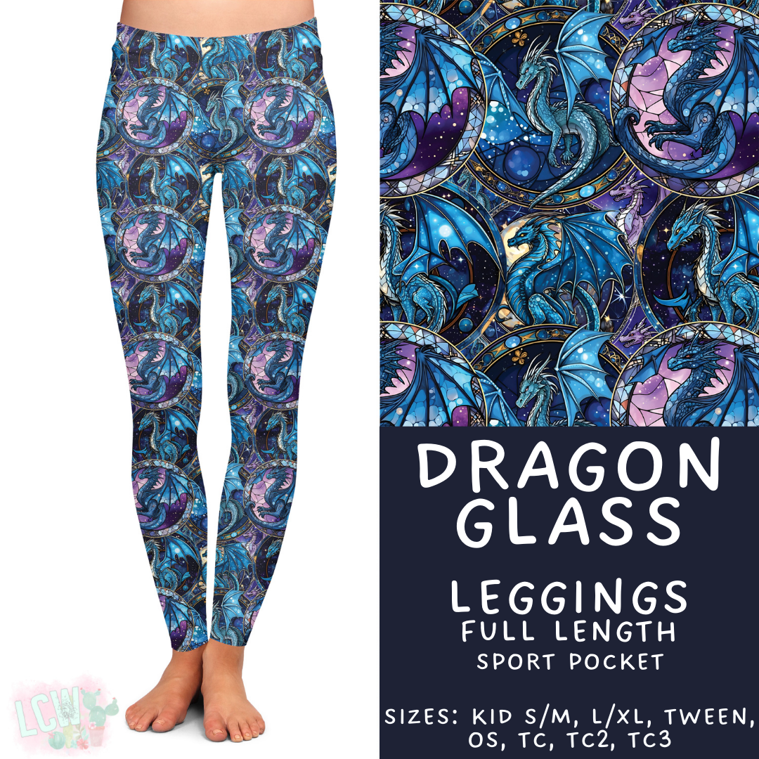 Batch #461 - October Request Run - Closes 12/9 - ETA late Jan - Dragon Glass Full Length Leggings