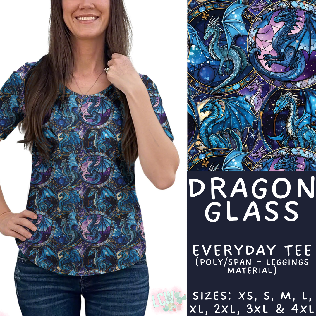 Batch #461 - October Request Run - Closes 12/9 - ETA late Jan - Dragon Glass Everyday Tee