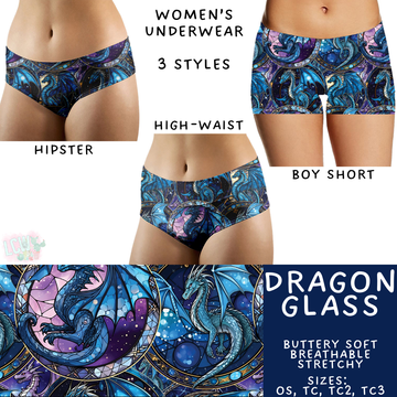 Batch #473 - Comfortable Underwear 5 - Closes 1/9 - ETA early March - Dragon Glass Women's Underwear