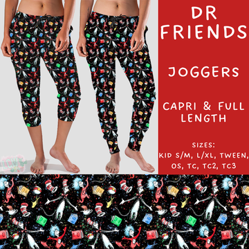 Batch #272 - Storybook Collection - Closes 1/17 - ETA late March - Dr Friends Full and Capri Length Joggers