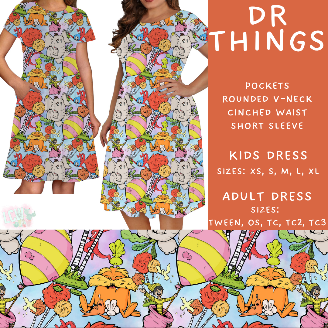 Batch #456 - Storybook Collection 4 - Closes 11/28 - ETA late Jan - Dr Things Womens & Girls Dress