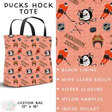 Batch #243 - Hockey - Closes 11/25 - ETA mid Jan - Ducks Hock Tote