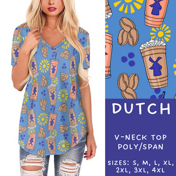 Batch #209 - Fun Run 5 - Closes 10/2 - ETA mid Nov - Dutch V-Neck Tee