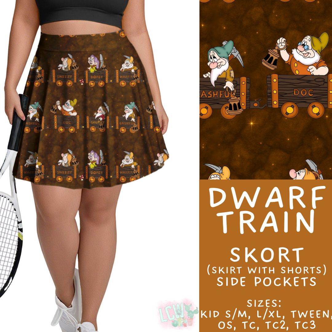 Batch #472 - Magical Faves 16 - Closes 1/5 - ETA late Feb - Dwarf Train Skort