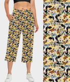 RTS - Daisy Cows Capri Lounge Pants