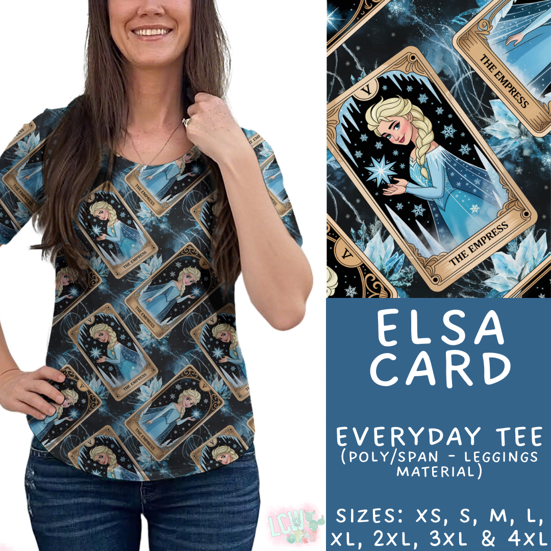 Batch #474 - Princess Tarot - Closes 1/12 - ETA early/mid March - Elsa Card Everyday Tee