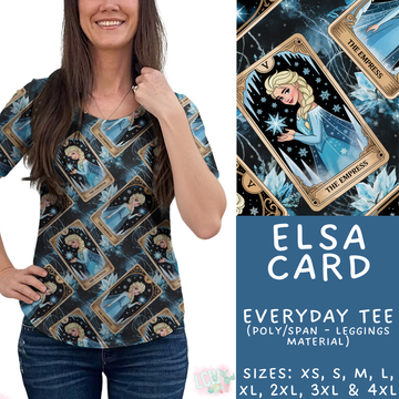 Batch #474 - Princess Tarot - Closes 1/12 - ETA early/mid March - Elsa Card Everyday Tee