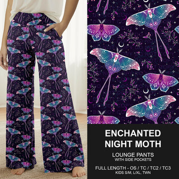 B264 - Preorder Enchanted Night Moth Lounge Pants (Closes 12/07. ETA early Feb.)