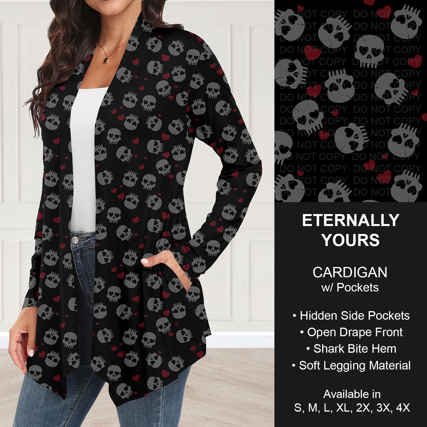B263 - Preorder Eternally Yours Cardigan w/ Pockets (Closes 11/30. ETA: late Jan.)