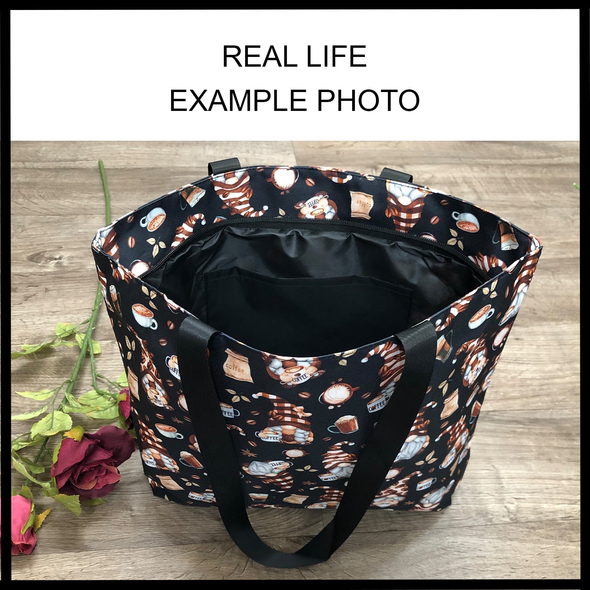 RTS - Blue Mystic Dragon Tote Bag