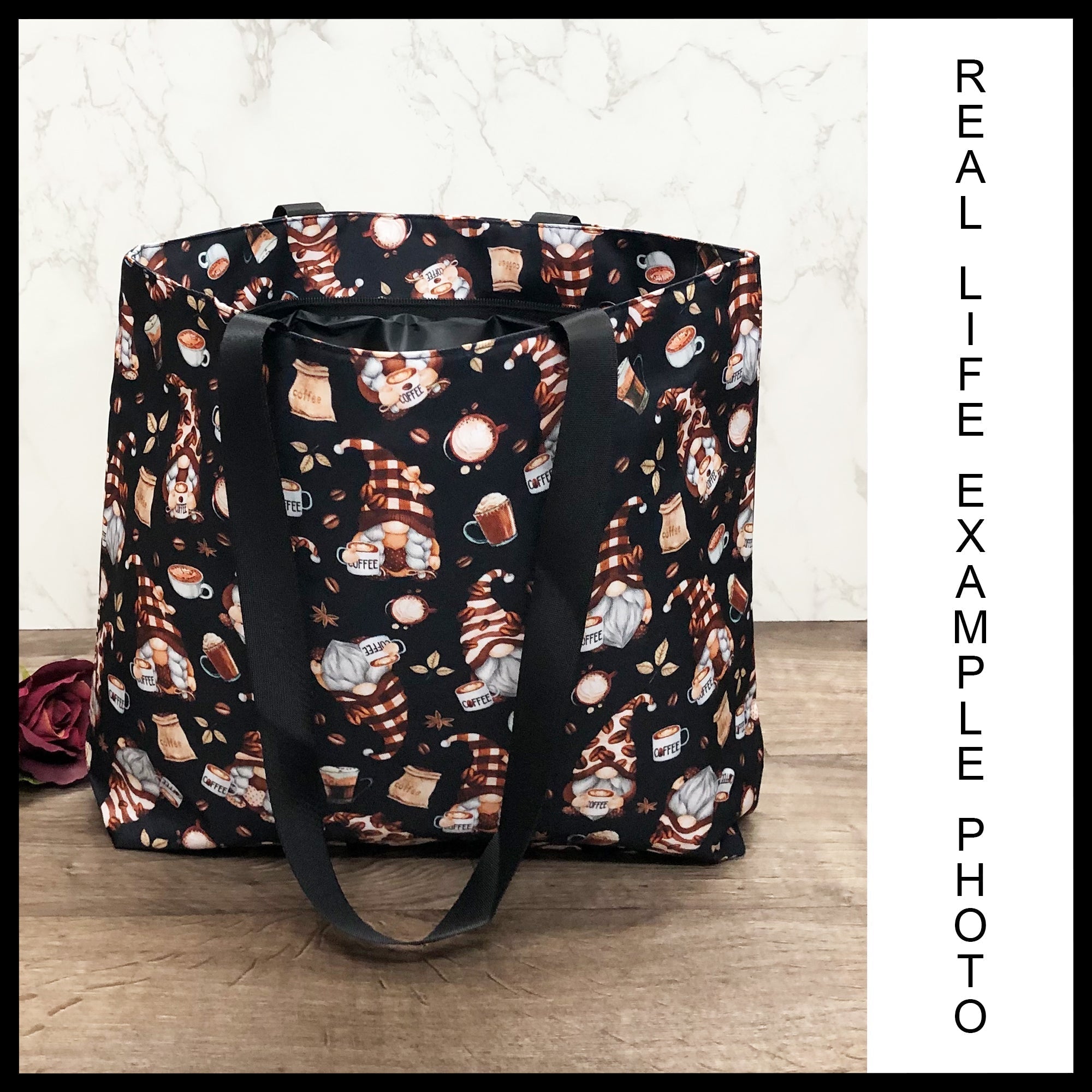 RTS - Blue Mystic Dragon Tote Bag
