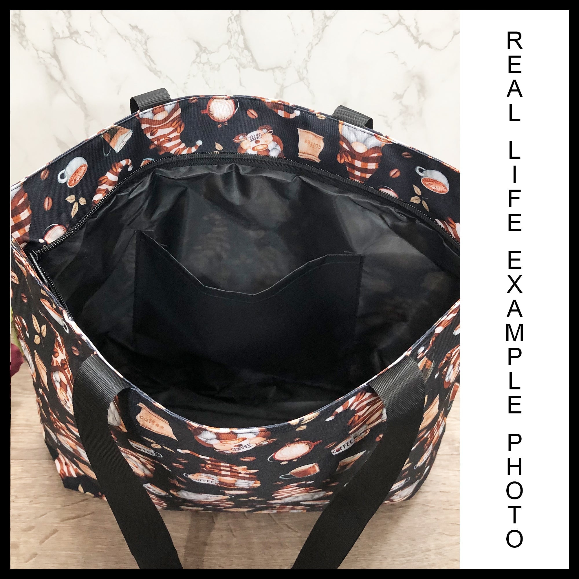 RTS - Blue Mystic Dragon Tote Bag