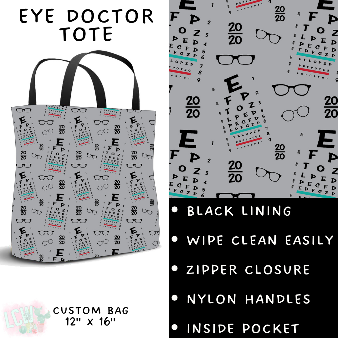 Batch #248 - Careers Collection - Closes 12/4 - ETA late Jan - Eye Doctor Tote