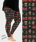 RTS - Elf Train Leggings w/ Pockets