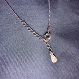 925 Sterling Silver CZ Necklaces – Star Moon, Snowflake, Heart, Infinity Bar