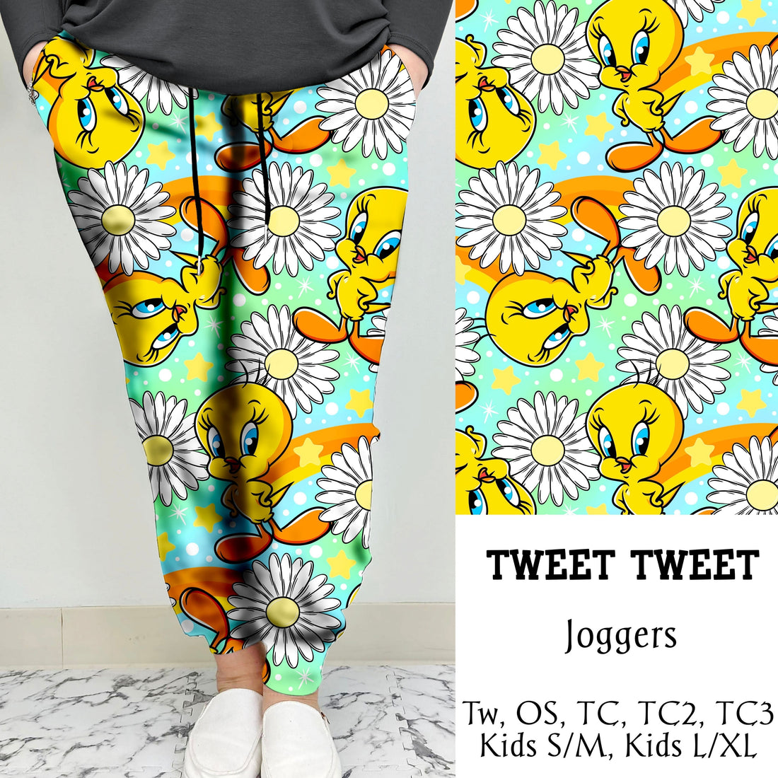 Tweet Tweet Leggings/Joggers | Run ends 3/8| ETA 42 Days
