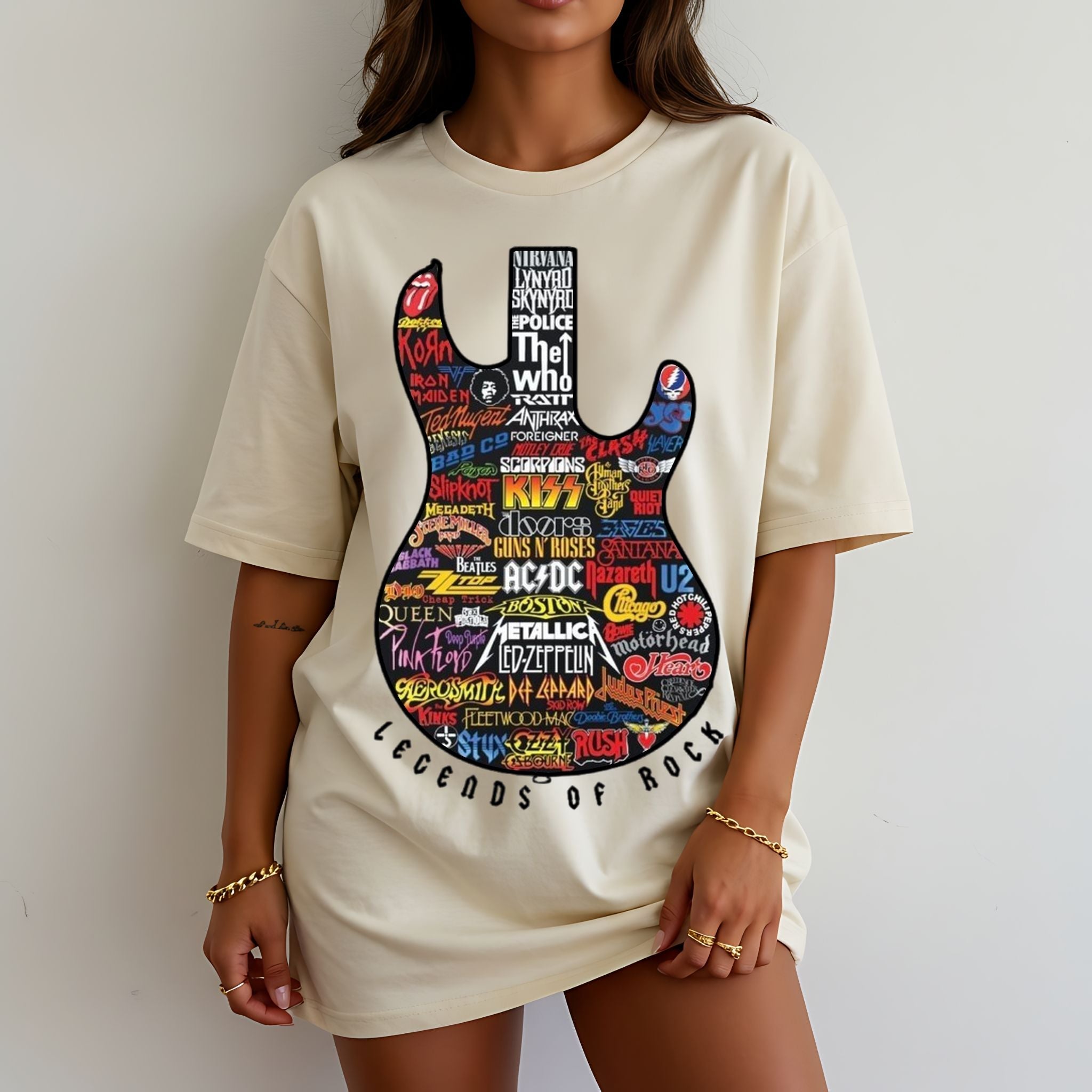 Rock Guitar Tshirt