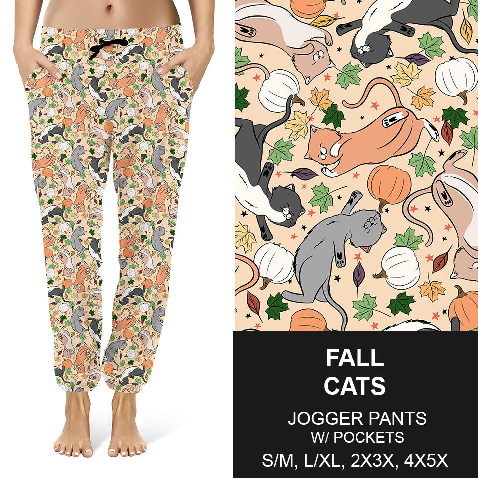 RTS - Fall Cats Joggers