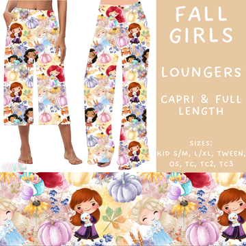 Batch #210 - Magical Fall - Closes 10/4 - ETA mid Nov - Fall Girls Capri and Full Length Loungers