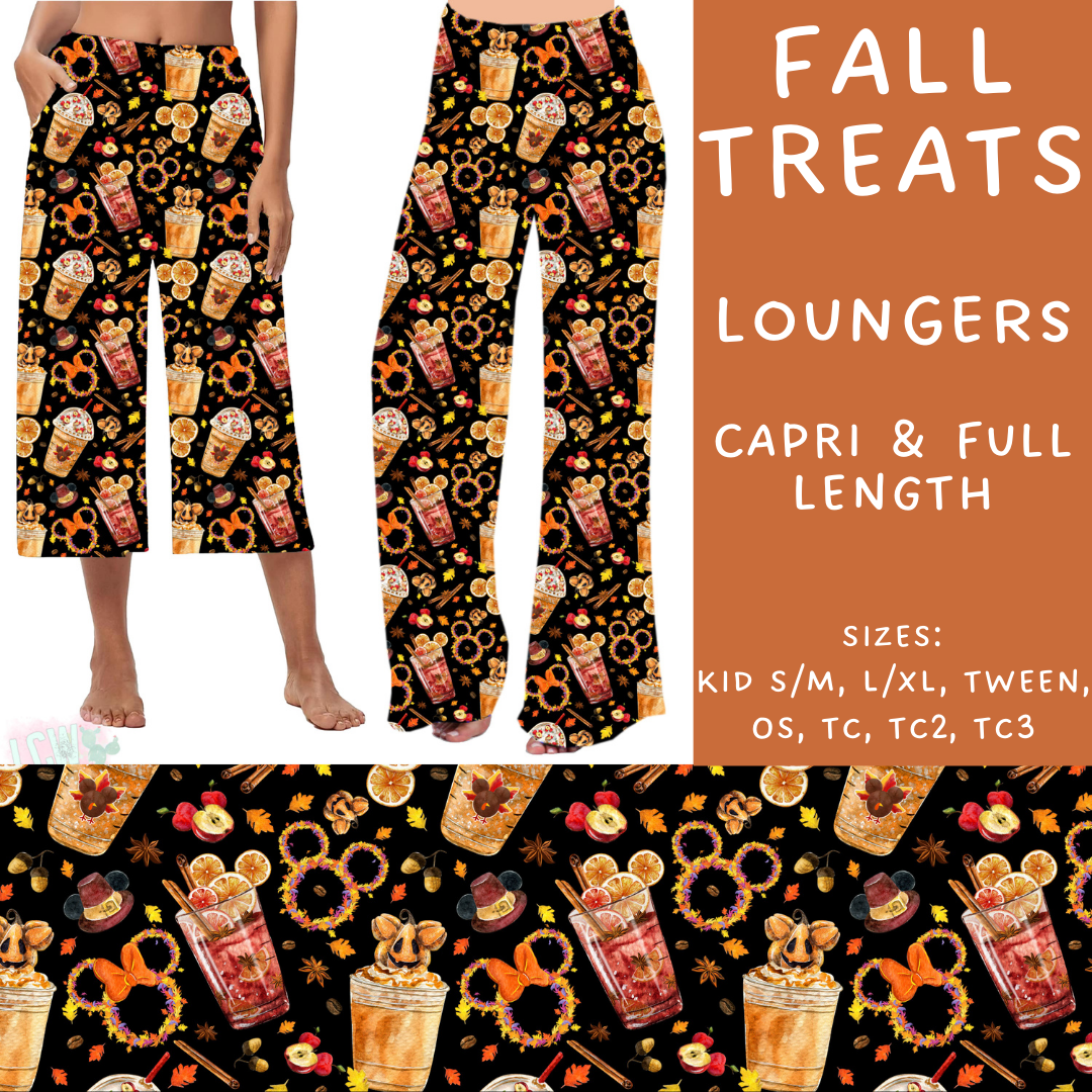 Batch #210 - Magical Fall - Closes 10/4 - ETA mid Nov - Fall Treats Capri and Full Length Loungers