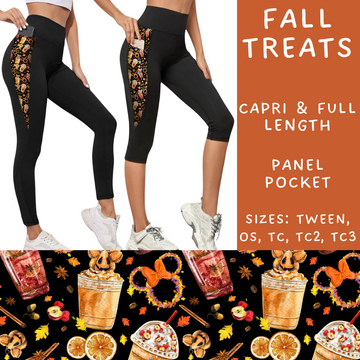 Batch #212 - Magical Fall Sets - Closes 10/8 - ETA mid Nov - Fall Treats Panel Pocket Full and Capri Length Leggings