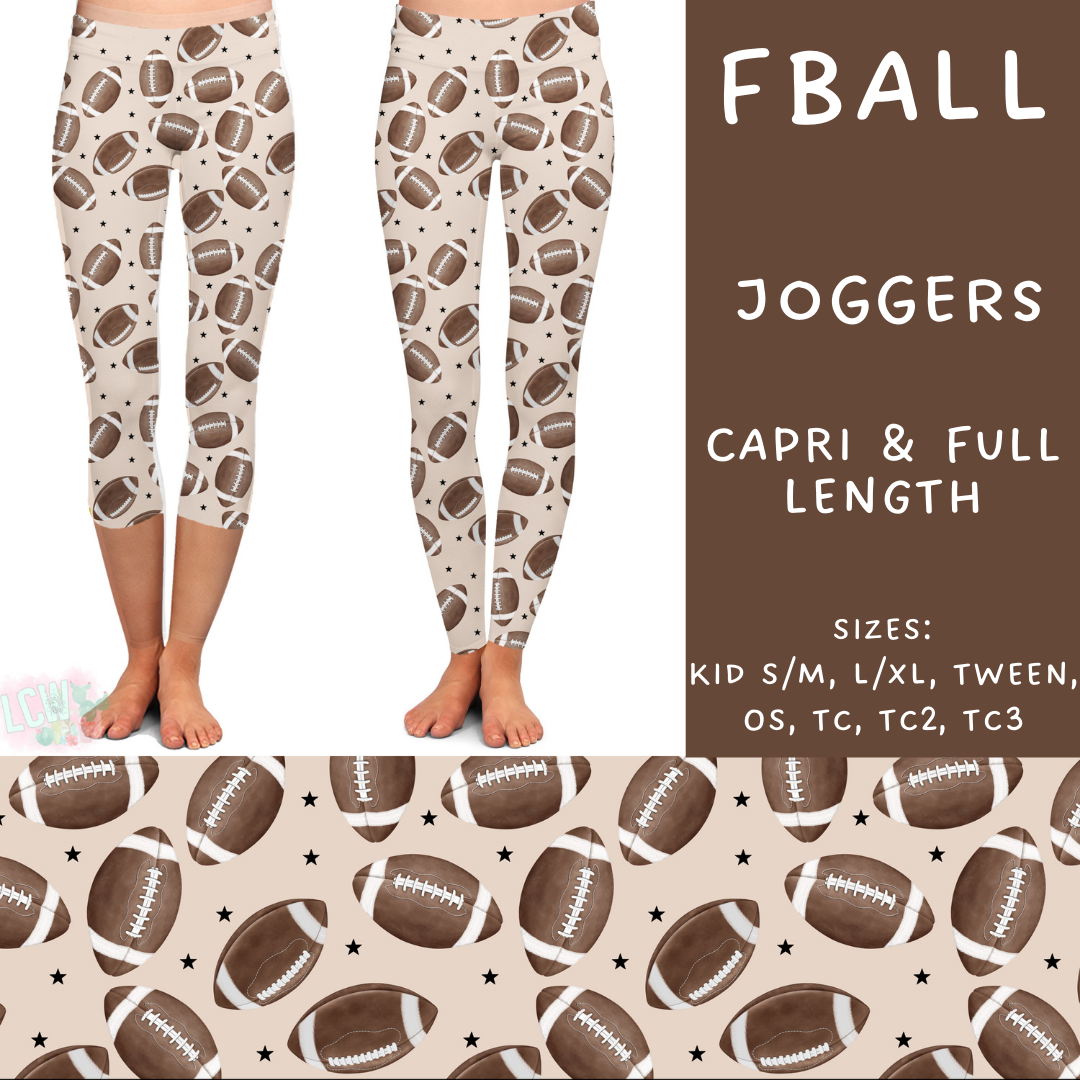 Batch #209 - Fun Run 5 - Closes 10/2 - ETA mid Nov - FBall Full and Capri Length Leggings