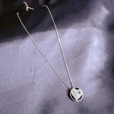 925 Sterling Silver CZ Necklaces – Star Moon, Snowflake, Heart, Infinity Bar