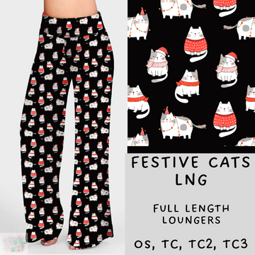 Batch #218 - Christmas Cozy Presale - Closes 10/18 - ETA late Nov - Festive Cats Loungers