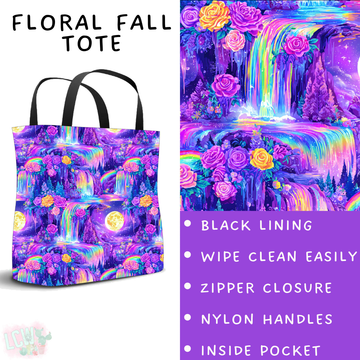 Batch #462 - Fun Run 17 - Closes 12/10 - ETA late Jan - Floral Fall Tote