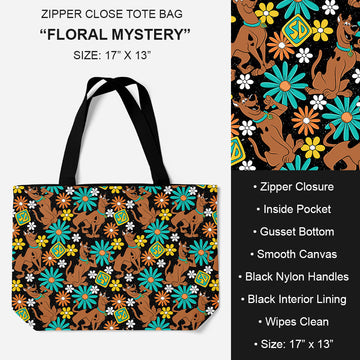 B195 - Preorder Floral Mystery Tote Bag (Closes 11/19. ETA: late Jan.)