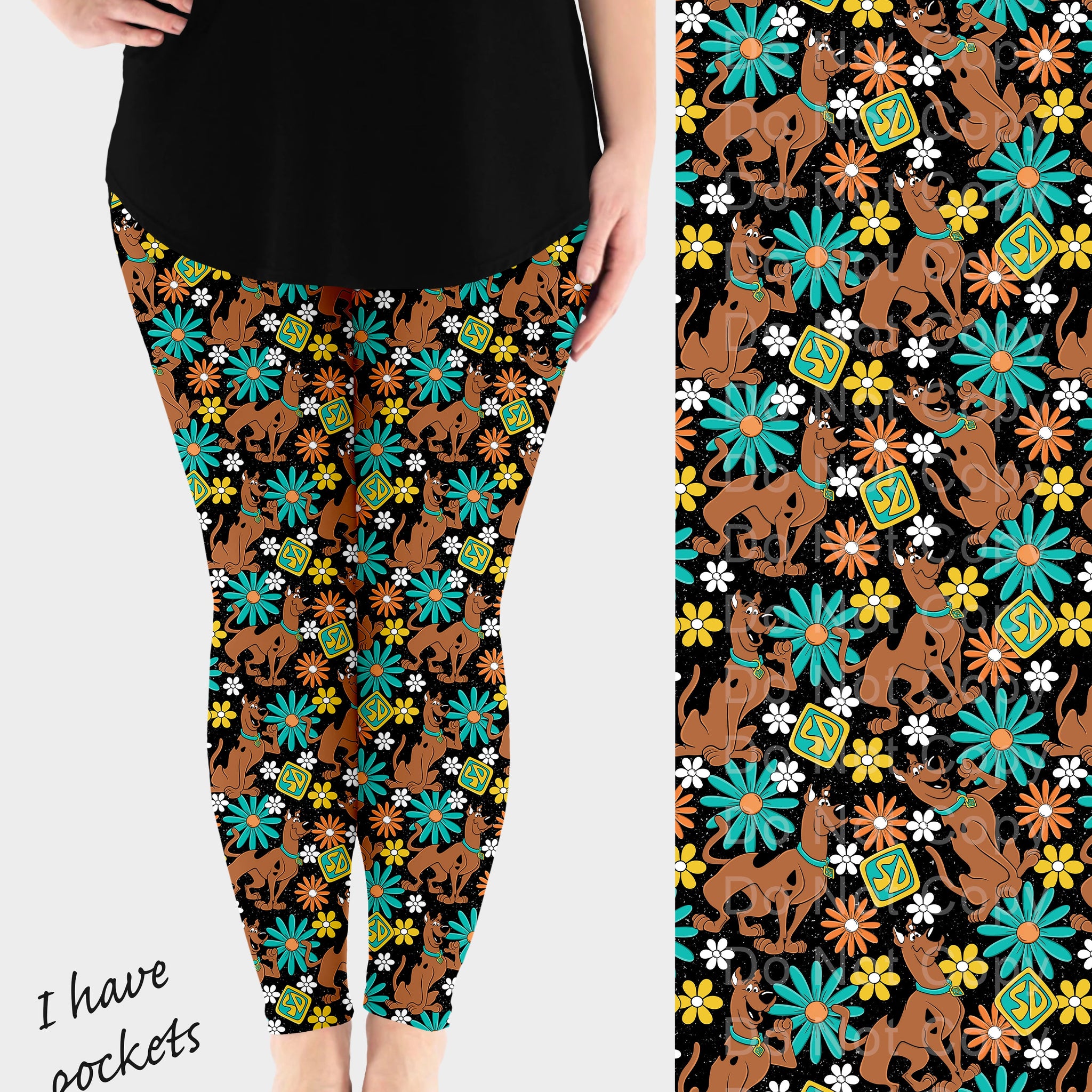 RTS - Floral Mystery Leggings w/ Pockets