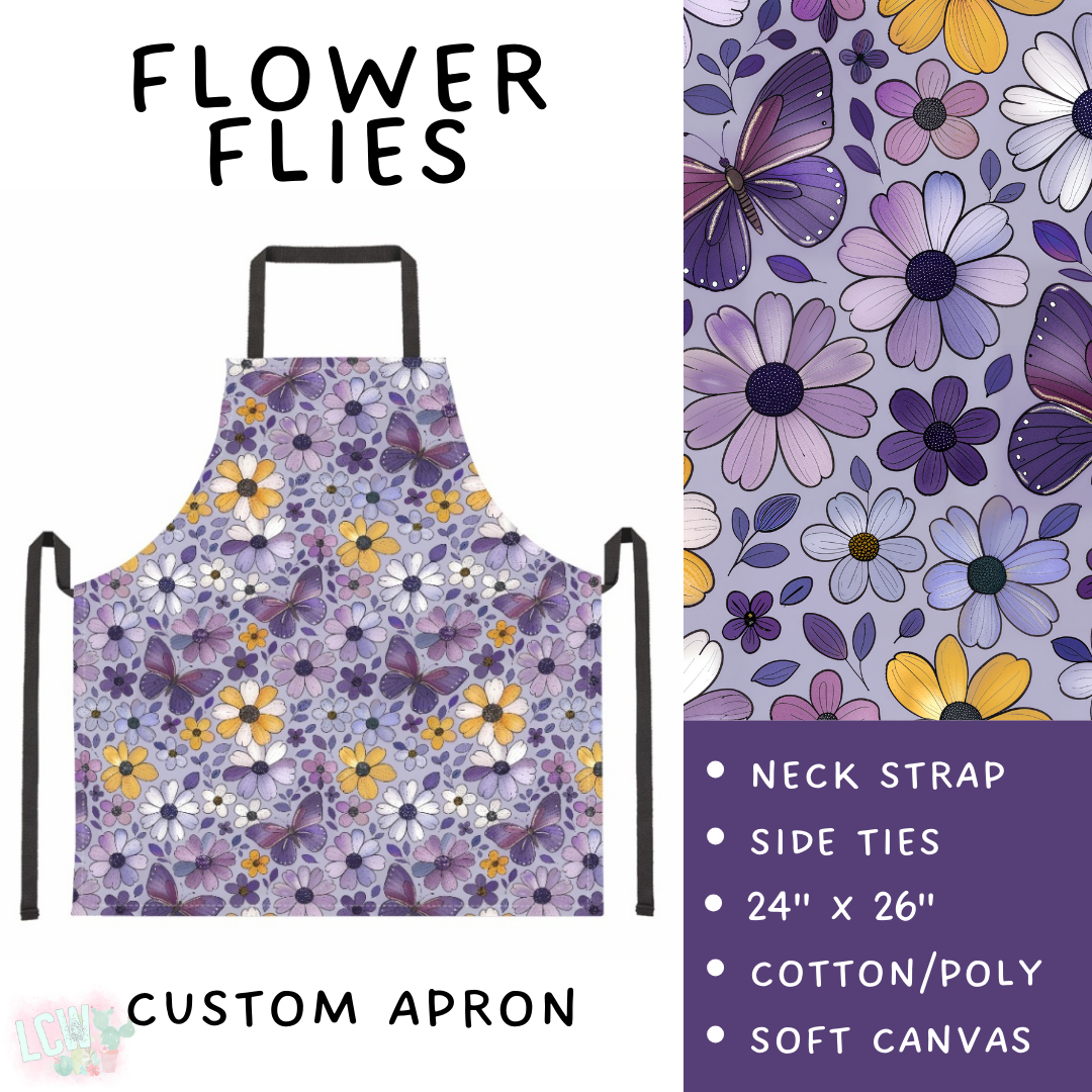 Batch #476 - Bake Off - Closes 1/16 - ETA early/mid March - Flower Flies Apron