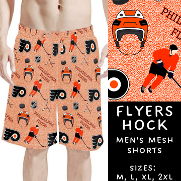 Batch #243 - Hockey - Closes 11/25 - ETA mid Jan - Flyers Hock Men's Shorts