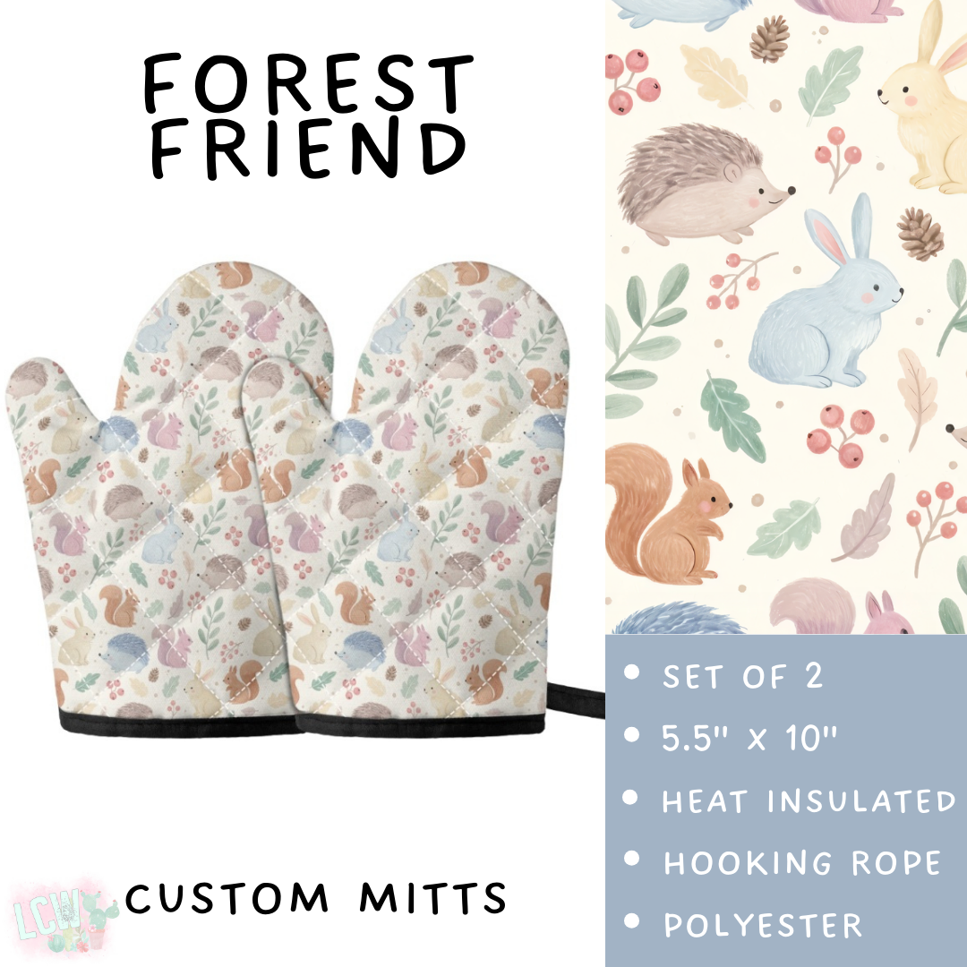 Batch #476 - Bake Off - Closes 1/16 - ETA early/mid March - Forest Friend Oven Mitts