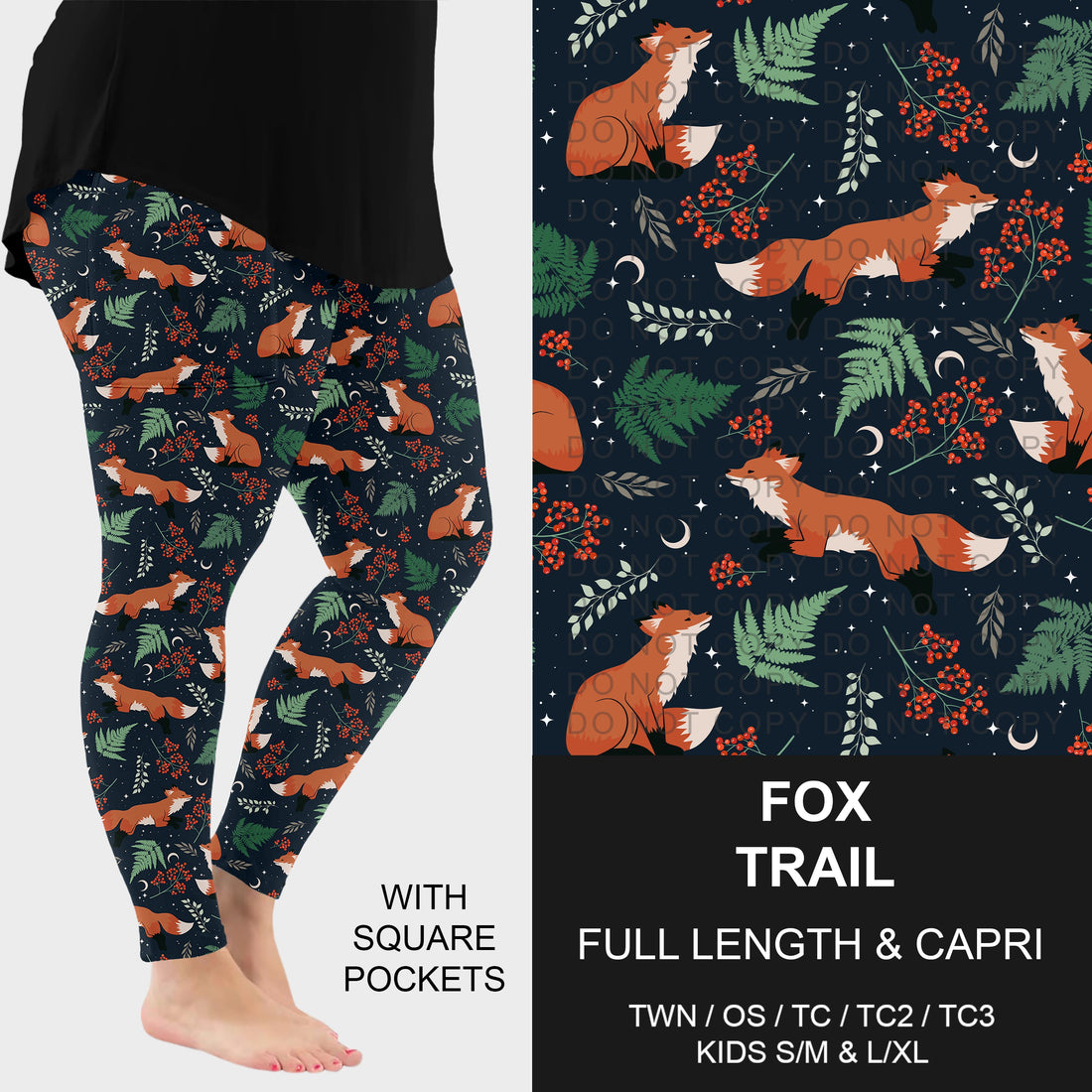 Fox Trail Leggings w/ Pockets