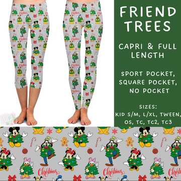 Batch #228 - Christmas Magic 2 - Closes 10/31 - ETA early/mid Dec - Friend Trees Full and Capri Length Leggings