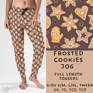 Batch #222 - Comfy Christmas - Closes 10/23 - ETA early Dec- Frosted Cookies Full and Capri Length Joggers