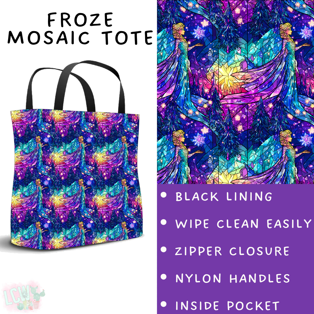 Batch #462 - Fun Run 17 - Closes 12/10 - ETA late Jan - Froze Mosaic Tote