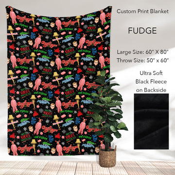 B186 - Pre-Order Fudge Fleece Blanket (Closes 10/04. ETA: early Dec)