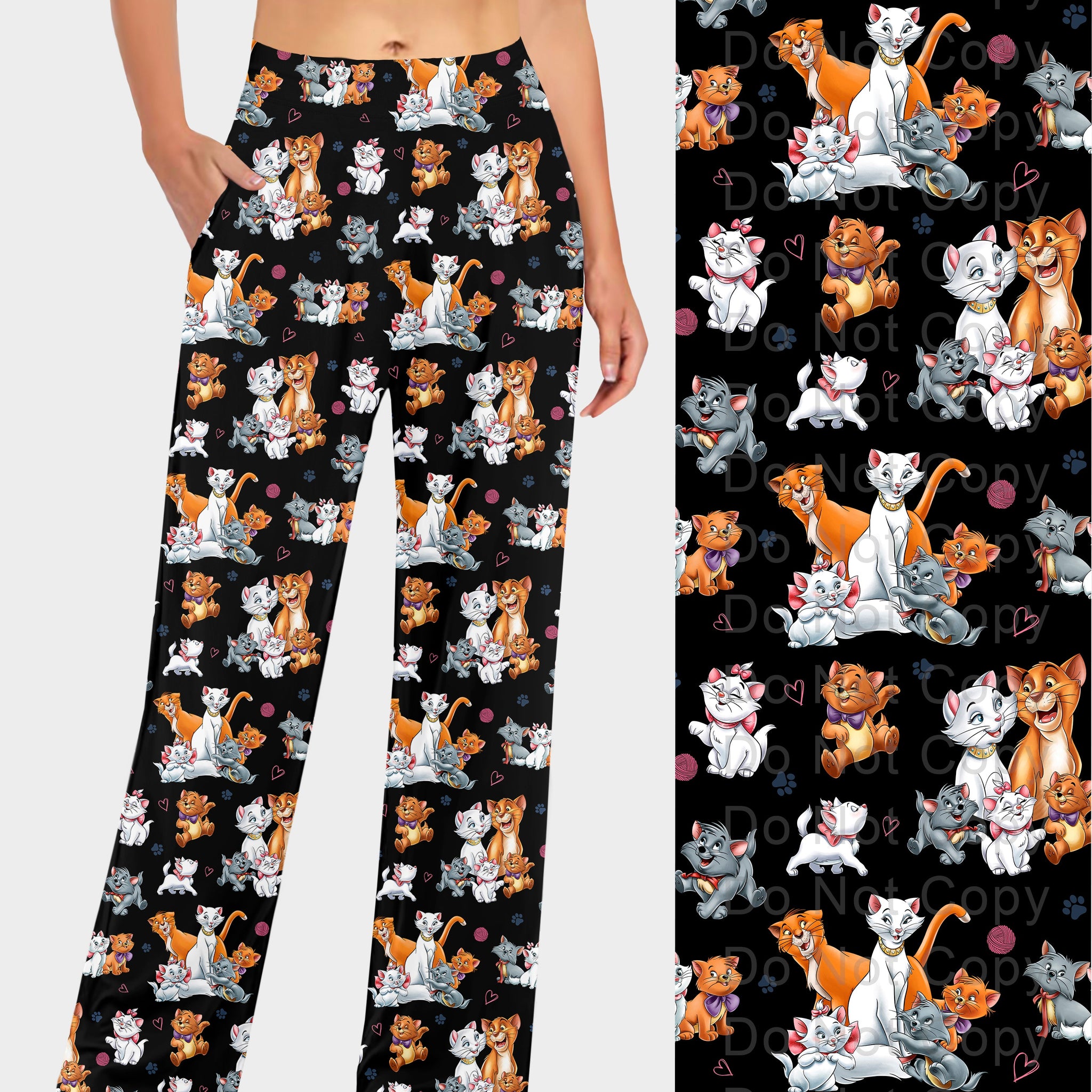 RTS - Fancy Cats Lounge Pants