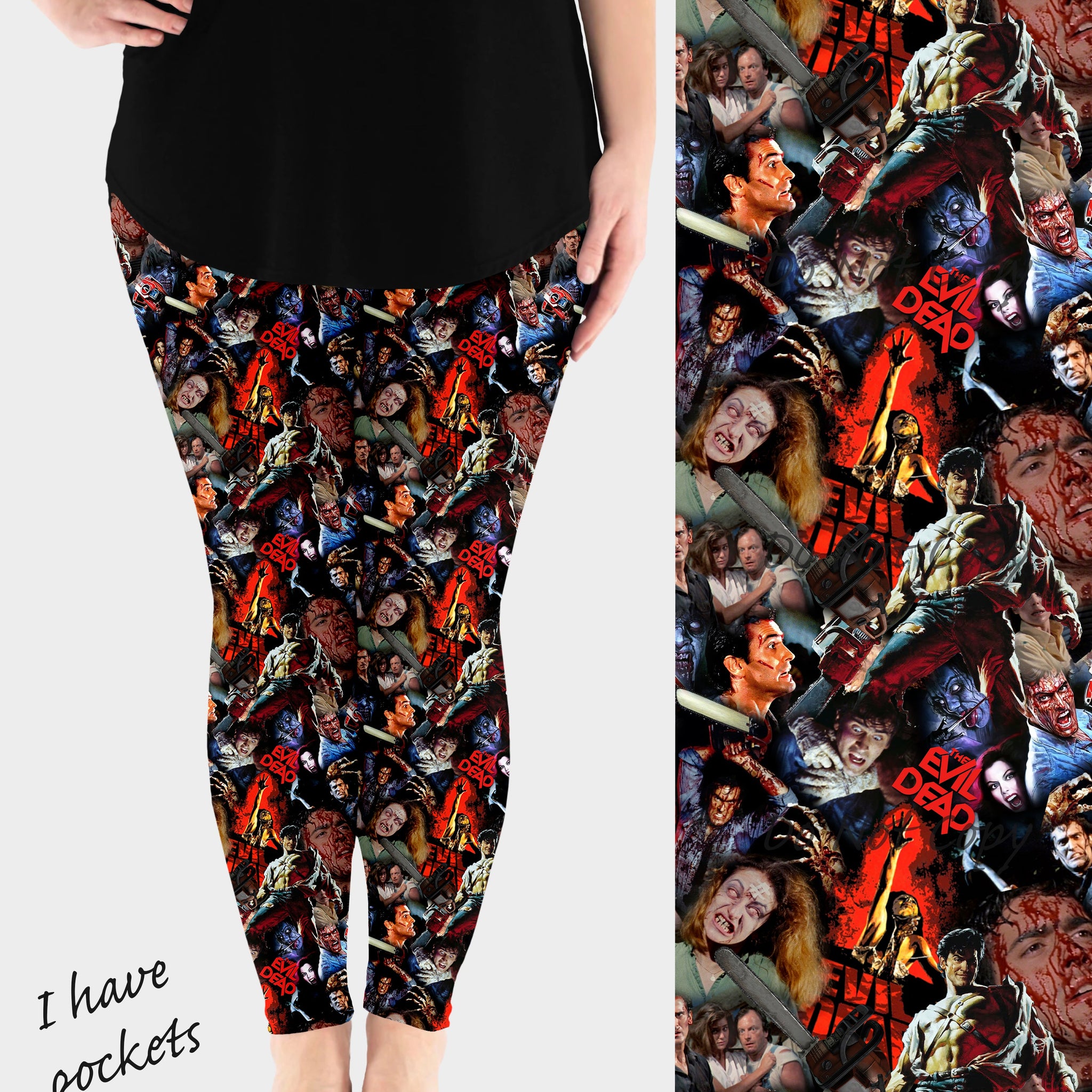 RTS - Fighting the Dead Leggings w/ Pockets