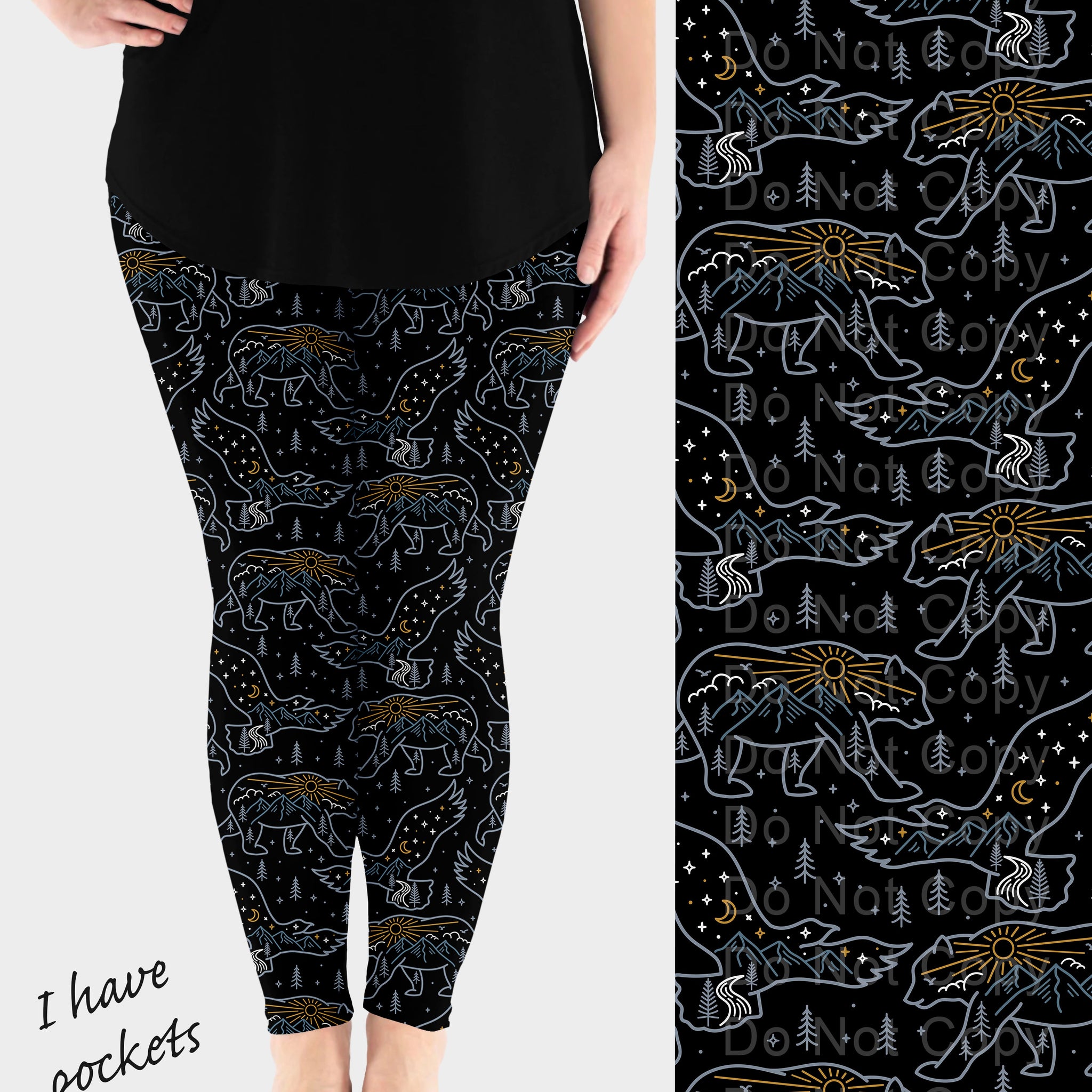 RTS - Free Spirit Leggings w/ Pockets