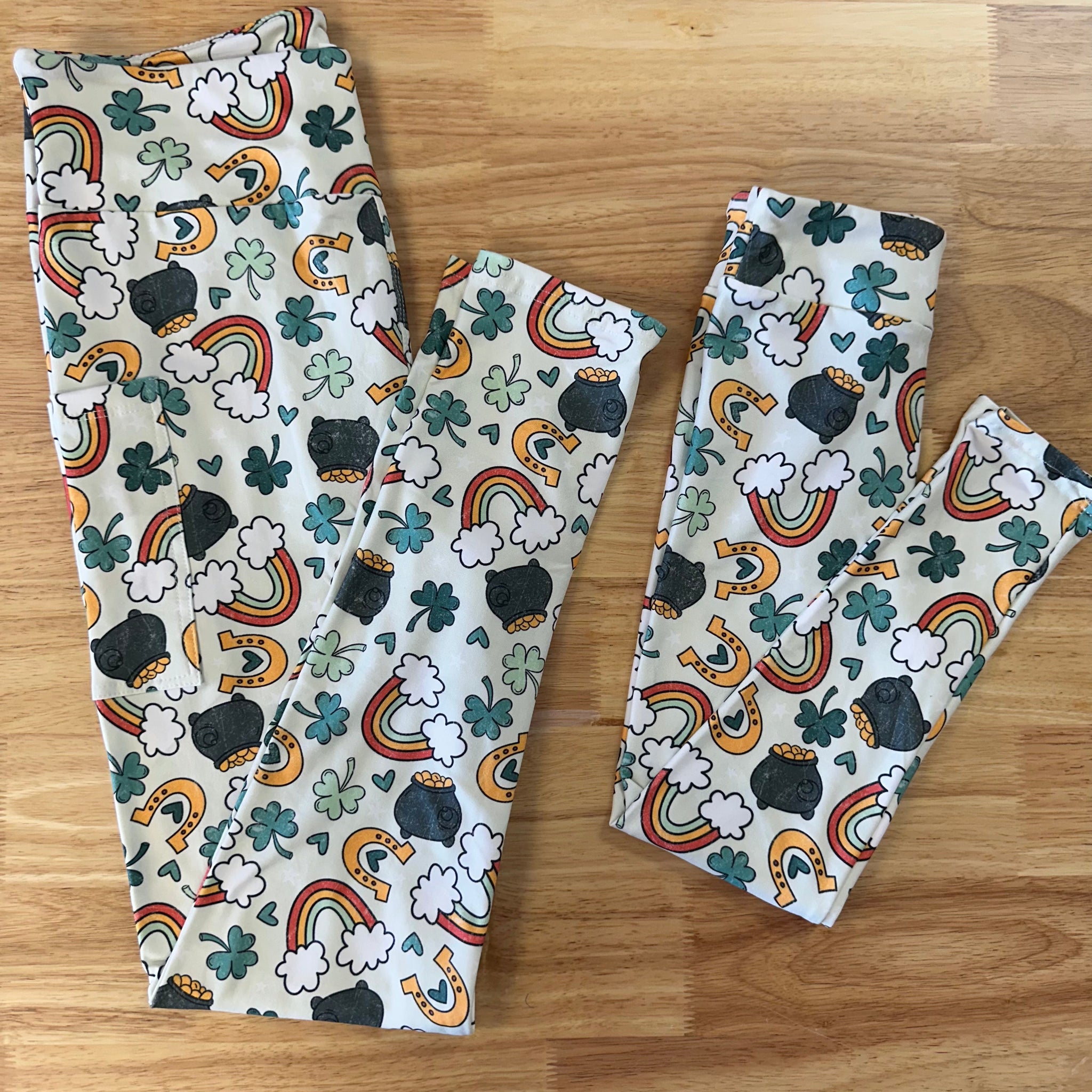 Pot O Gold Leggings w/ Pockets (Kid’s Too!)