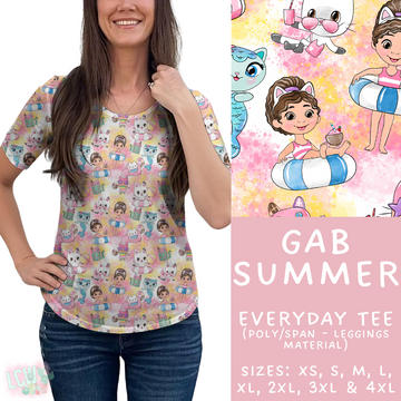 Batch #339 - Character Summer - Closes 5/15 - ETA mid July - Gab Summer Everyday Tee