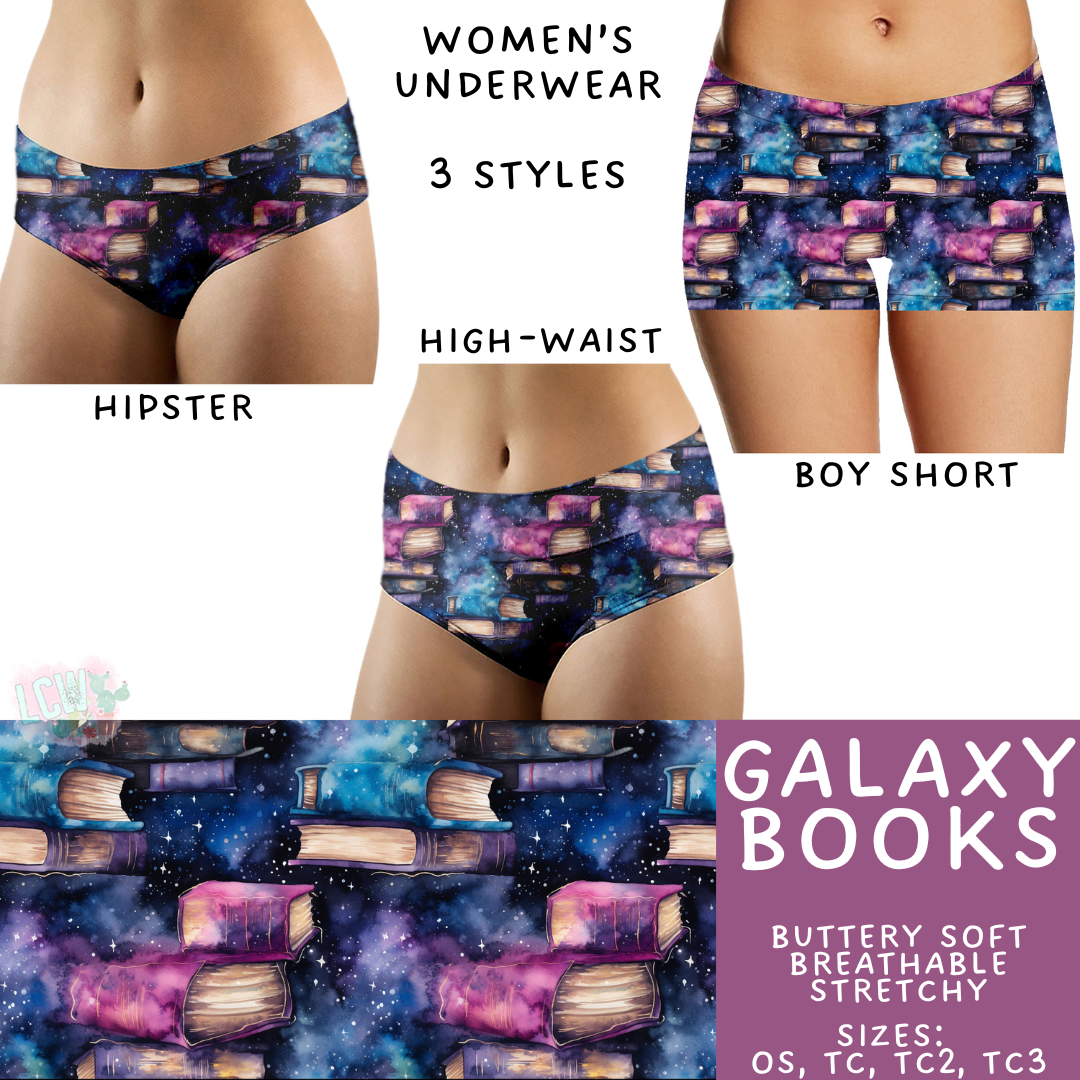 Batch #473 - Comfortable Underwear 5 - Closes 1/9 - ETA early March - Galaxy Books Women's Underwear